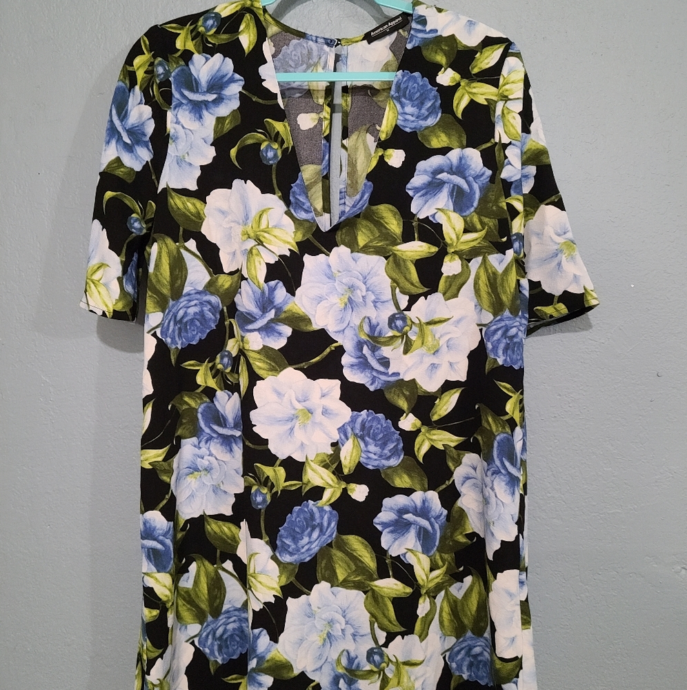 American apparel floral dress